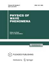 Physics of Wave Phenomena雜志封面
